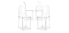 Buy X4 Dining chair Victoire Design Transparent Transparent 16459 - prices