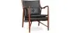 Buy Scandinavian design 45 Armchair Black 58424 - in the UK