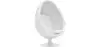 Buy Armchair Ele Chair - White Exterior - Fabric White 13192 - prices