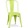 Buy Bistrot Metalix Chair - New Edition - Matte Metal Pastel yellow 59803 at MyFaktory