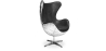 Buy Bold Chair Aviator Armchair - Premium Leather Black 25628 - in the UK