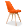 Buy Dining Chair Nordic – Scandinavian Style – Brielle Orange 58293 in the United Kingdom