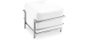 Buy SQUAR Footrest (Ottoman) - Faux Leather White 55762 home delivery