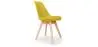 Buy Dining Chair Nordic – Scandinavian Style – Brielle Yellow 58293 - in the UK