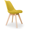 Buy Dining Chair Nordic – Scandinavian Style – Brielle Yellow 58293 - in the UK