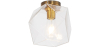 Buy Modern Glass & Metal Ceiling Lamp Transparent 59832 - in the UK