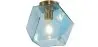Buy Modern Glass & Metal Ceiling Lamp Blue 59832 - prices