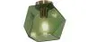 Buy Modern Glass & Metal Ceiling Lamp Green 59832 in the United Kingdom