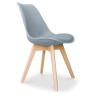 Buy Dining Chair Nordic – Scandinavian Style – Brielle Light grey 58293 - prices