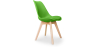 Buy Brielle Scandinavian design Chair with cushion Green 58293 at MyFaktory