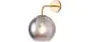 Buy  Globe Shaped Glass Shade Wall Sconce Grey transparent 59833 at MyFaktory