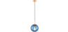 Buy Globe Glass Shade Pendant Lamp Blue 59839 - prices
