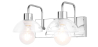 Buy Classic Two-Point Wall Lamp Silver 59846 - prices