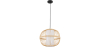 Buy Modern Bamboo Ceiling Lamp Design Boho Bali  Natural wood 59851 - in the UK