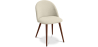 Buy Dining Chair Evelyne Scandinavian Design Premium - Dark legs Beige 58982 home delivery