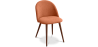 Buy Dining Chair Bennett Scandinavian Design Premium - Dark legs Orange 58982 - in the UK