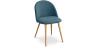 Buy Dining Chair - Upholstered in Fabric - Scandinavian Style - Bennett  Turquoise 59261 - in the UK