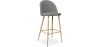 Buy Bar stool Bennett Scandinavian Design Premium - 76cm Grey 59356 - prices