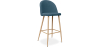 Buy Bar stool Bennett Scandinavian Design Premium - 76cm Turquoise 59356 - in the UK