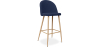 Buy Bar stool Bennett Scandinavian Design Premium - 76cm Dark blue 59356 home delivery