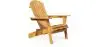 Buy Adirondack Garden Chair - Wood Natural wood 59415 with a guarantee