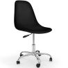 Buy Swivel office chair with casters - Brielle Black 59863 - prices