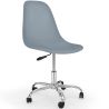 Buy Swivel office chair with casters - Brielle Light grey 59863 at MyFaktory