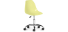 Buy Swivel office chair with casters - Brielle Pastel yellow 59863 - prices
