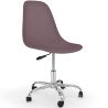 Buy Swivel office chair with casters - Brielle Taupe 59863 at MyFaktory