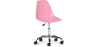 Buy Swivel office chair with casters - Brielle Pink 59863 - in the UK