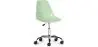 Buy Swivel office chair with casters - Brielle Pale green 59863 - prices