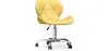 Buy Upholstered PU Office Chair - Winka Yellow 59871 in the United Kingdom