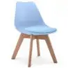 Buy Cushioned High Back Kids' Chair Blue 59872 in the United Kingdom