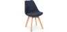 Buy Scandinavian Padded Dining Chair Dark grey 59892 - prices