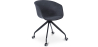 Buy Black Padded Office Chair with Armrests and Wheels Dark grey 59888 - prices