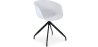 Buy Design White Padded Office Chair with Armrests  Light grey 59889 - prices