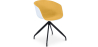 Buy Design White Padded Office Chair with Armrests  Yellow 59889 at MyFaktory