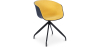 Buy Design Black Padded Office Chair with Armrests Yellow 59890 at MyFaktory