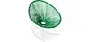 Buy Acapulco Rocking Chair - White legs - New edition Green 59902 - prices