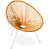 Buy Acapulco Chair - White Legs - New edition Orange 59900 in the United Kingdom