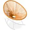 Buy Acapulco Rocking Chair - White legs - New edition Orange 59902 - in the UK