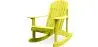 Buy Adirondack Rocking Chair Pastel yellow 59861 - in the UK