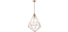 Buy Diamond Retro Style Pendant Lamp Gold 59910 - in the UK