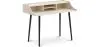 Buy Office Desk Table Wooden Design Scandinavian Style - Eldrid Natural wood 59985 - in the UK