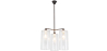 Buy Industrial Style Ceiling Lamp Glass and Metal - Liam Bronze 59988 - in the UK