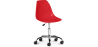 Buy Swivel office chair with casters - Brielle Red 59863 - prices