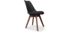 Buy Brielle Scandinavian design Premium Chair with cushion - Dark Legs Black 59953 - prices