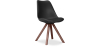 Buy Premium Scandinavian design Brielle chair with Cushion - Dark Legs Black 59954 in the United Kingdom