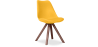 Buy Premium Scandinavian design Brielle chair with Cushion - Dark Legs Yellow 59954 at MyFaktory