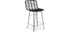 Buy Bar Stool Design Boho Bali Synthetic Wicker 65cm - Kimi Black 59994 - prices